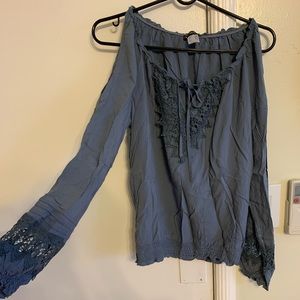 Venus lace detailed blouse